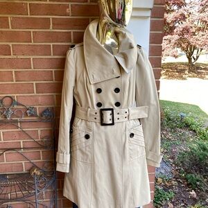 Runway New York tan large trench coat